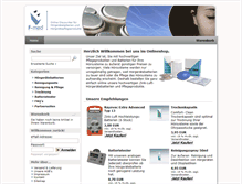 Tablet Screenshot of f-med.de